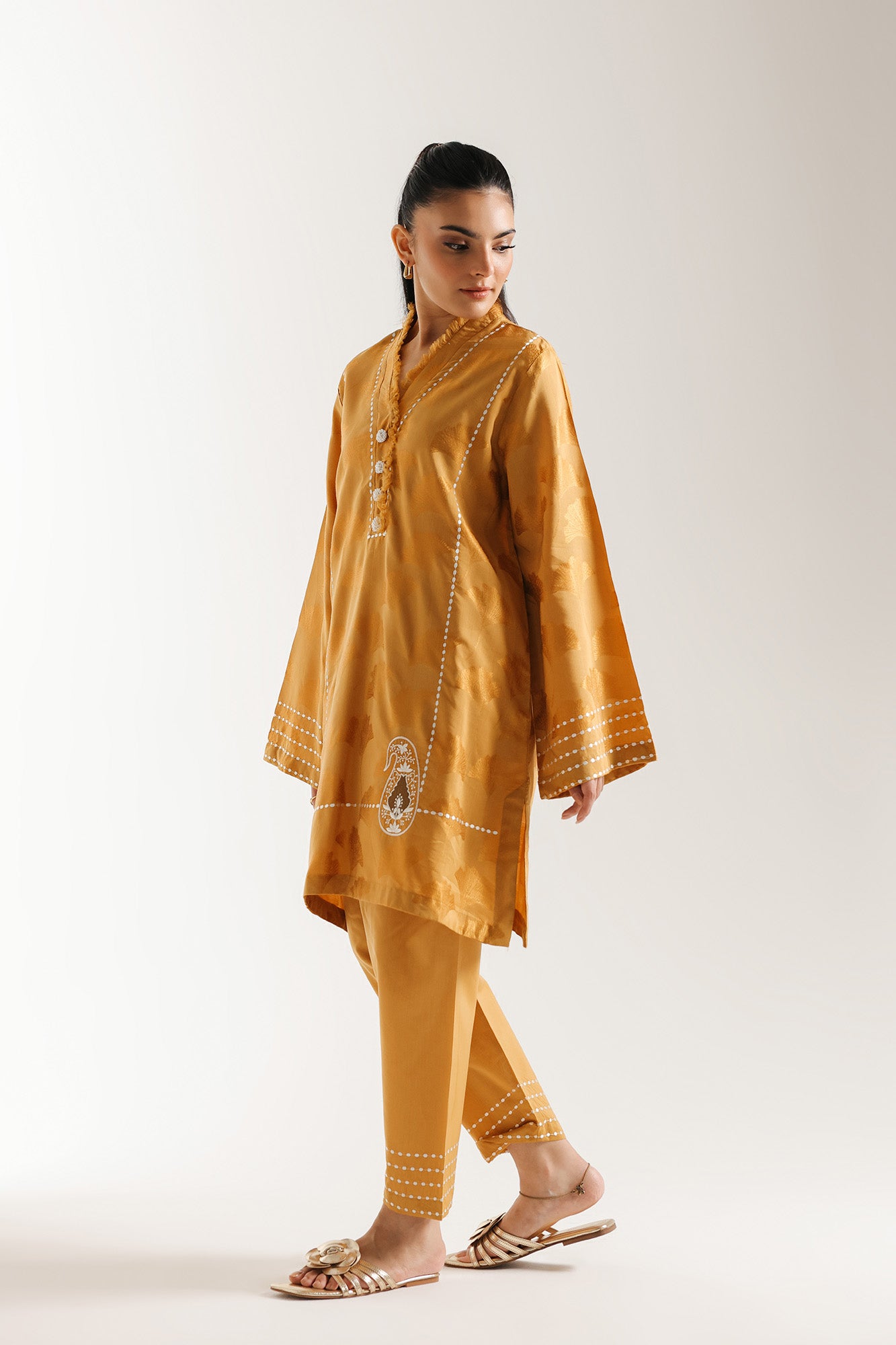 EMBROIDERED SUIT (E7256/102/219) - Image 2