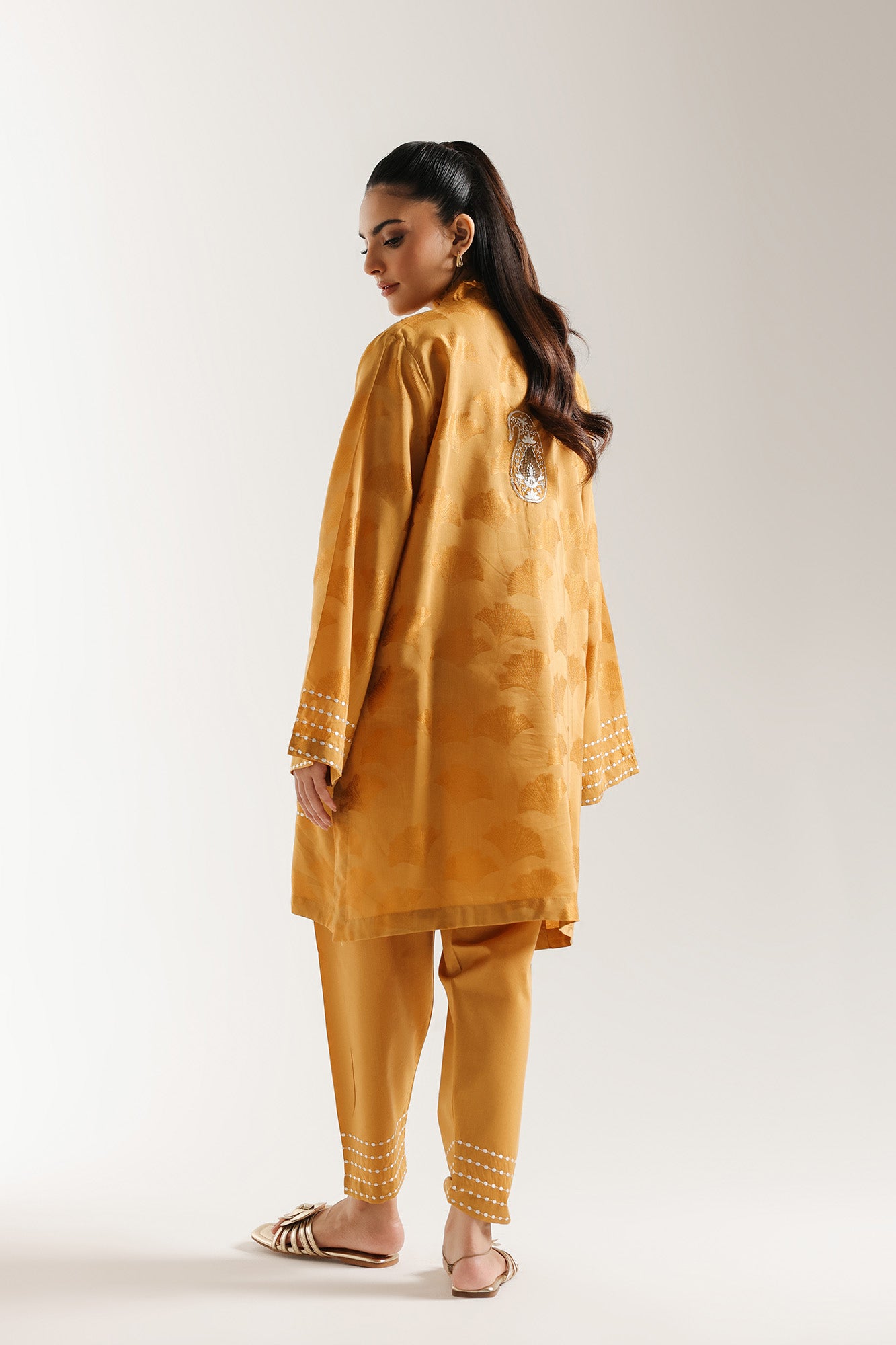 EMBROIDERED SUIT (E7256/102/219) - Image 3