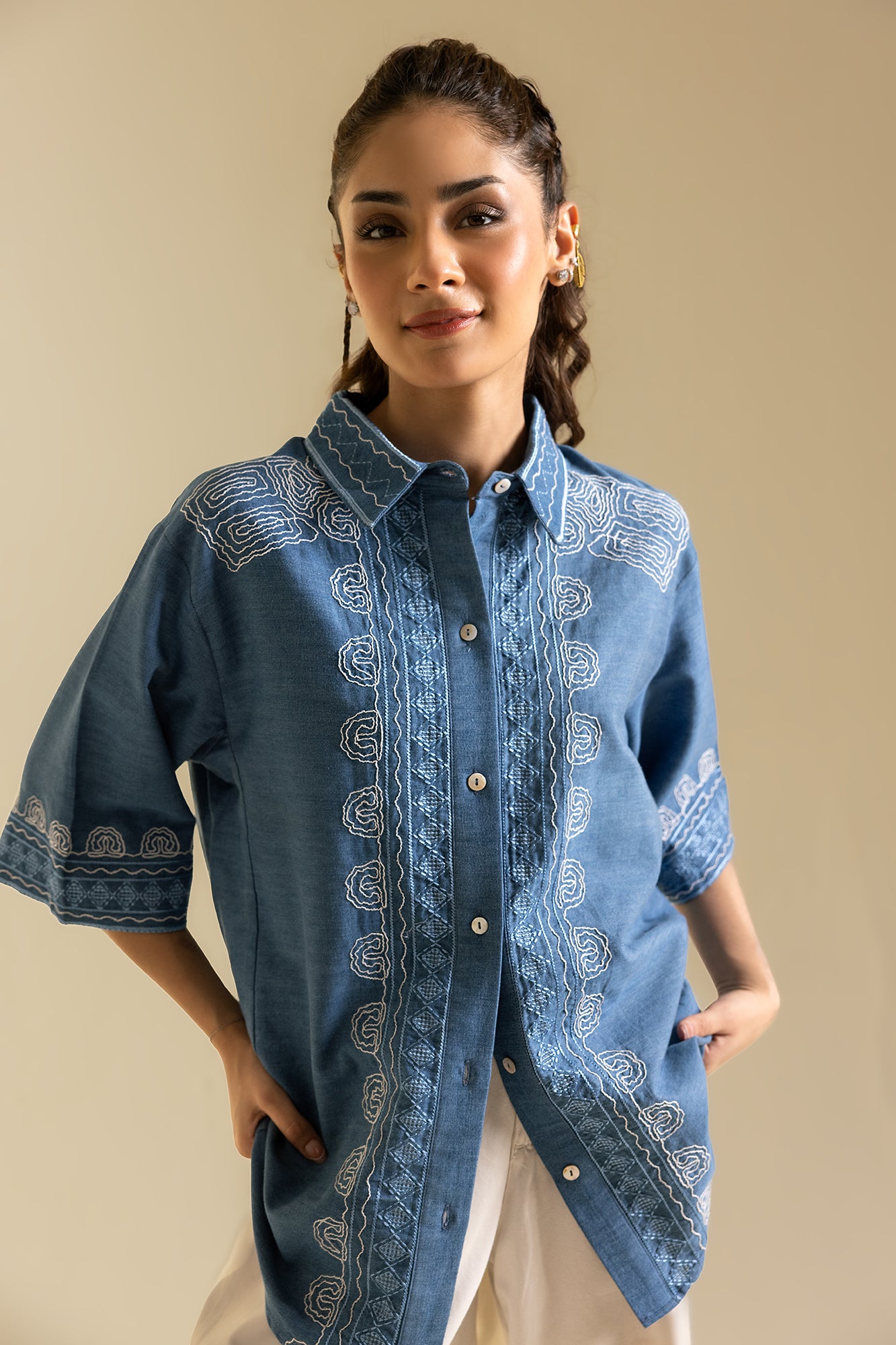 EMBROIDERED KURTI (S1E0467/119/620) - Image 2