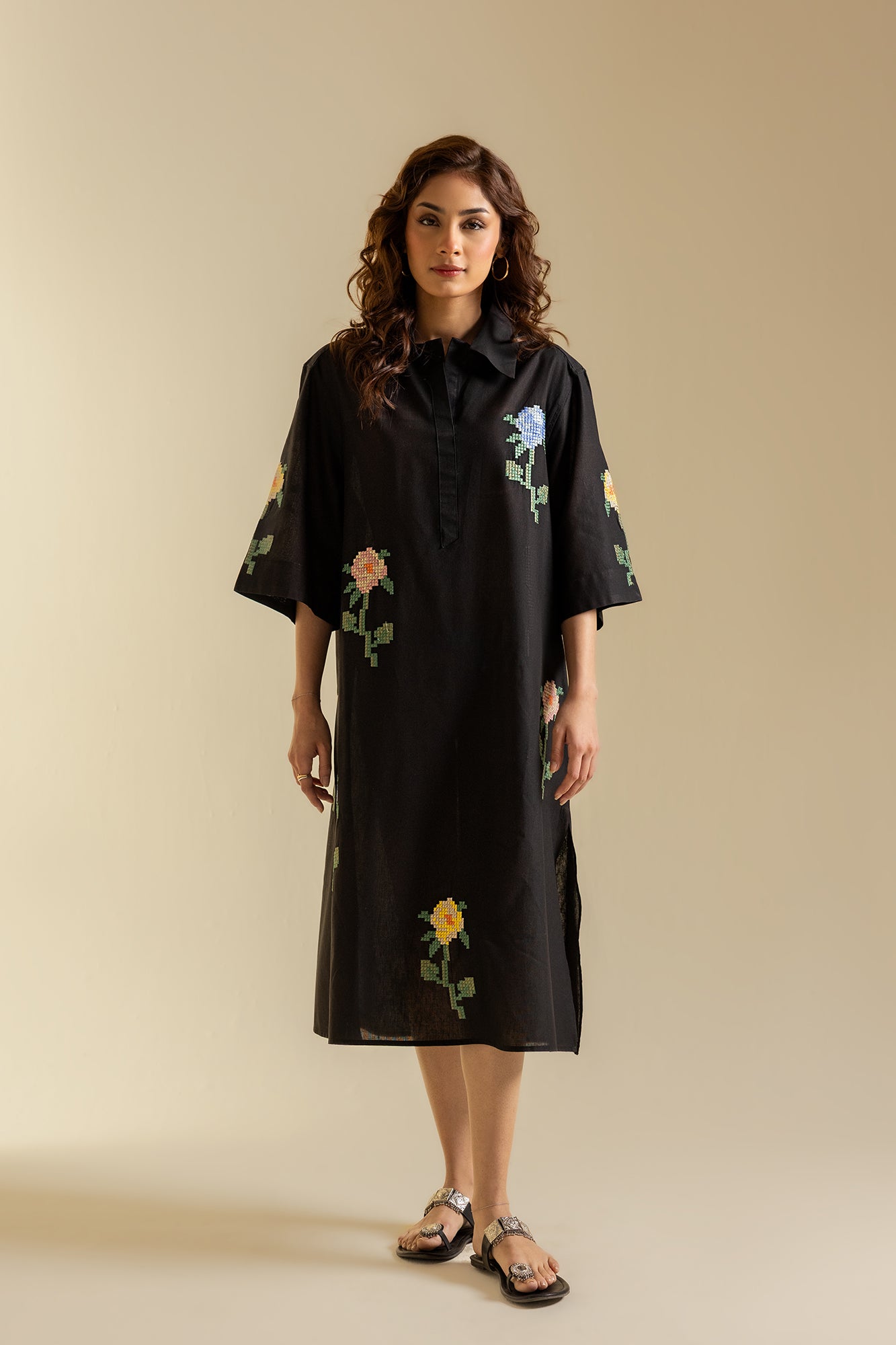EMBROIDERED DRESS (S2E0439/119/902) - Image 2