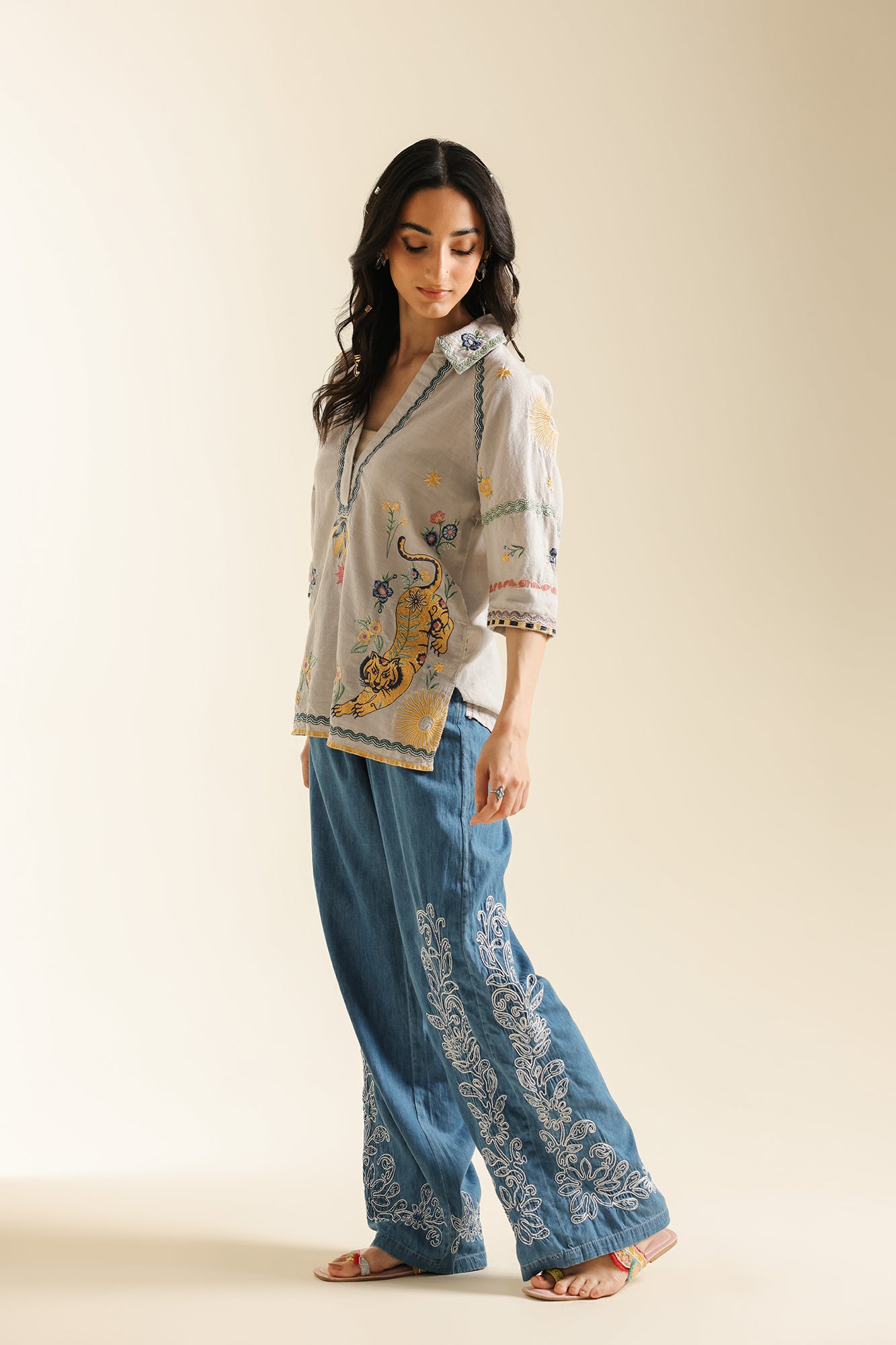 EMBROIDERED TOP (S3E119/912/0430) - Image 3