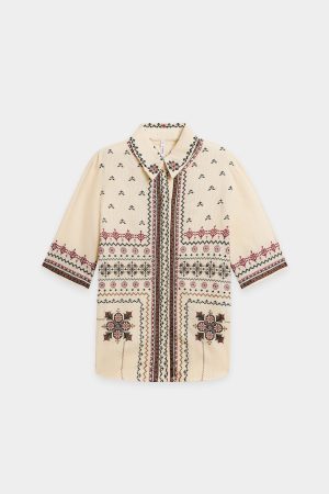 EMBROIDERED TOP (S4E0564/119/004)