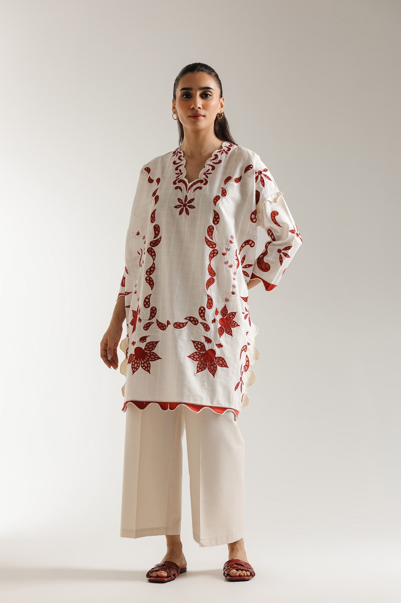 EMBROIDERED SHIRT (S6E102/002/6383) - Image 2